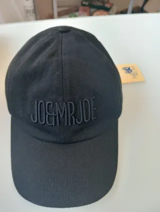 Gorra JOE&MR.JOE Negra