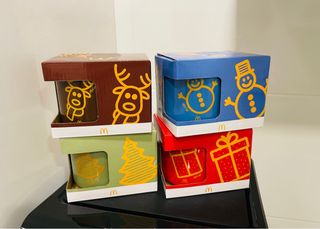Pack 4 Tazas Mc Donald’s Navideñas