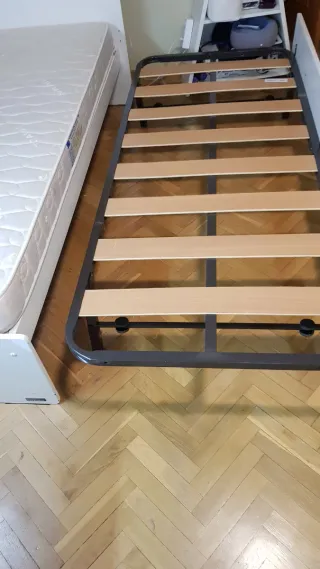 Camanido-cuna 80/90 cm con colchón + supletoria