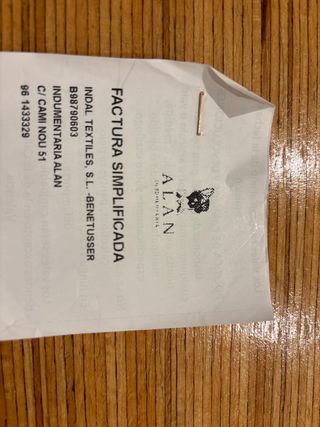 Vale compra ALAN INDUMENTARIA (solo para faller@s)