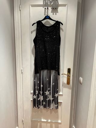 Conjunto fiesta lentejuelas y estrellas