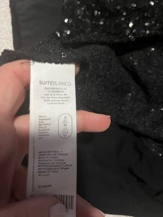 Conjunto fiesta lentejuelas y estrellas