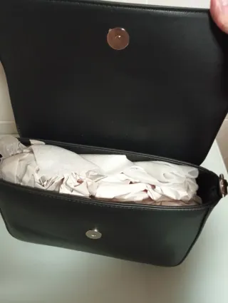 Bolso Ochnik piel negro sin estrenar