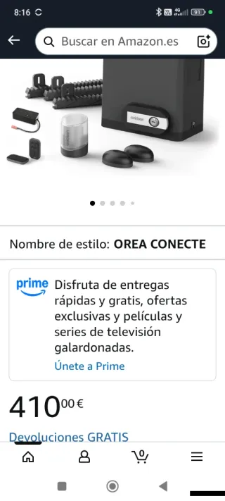 Motor Puerta Corredera Avidsen Orea Connect