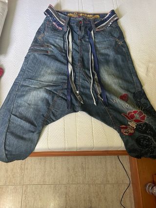 Pantalón Desigual Denim Azul
