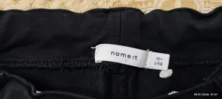 Leggings neri bambina elastici