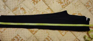 Leggings neri bambina elastici