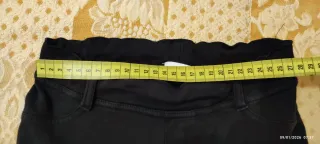 Leggings neri bambina elastici