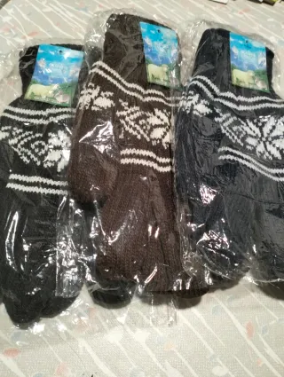 Guantes polar de punto para hombre