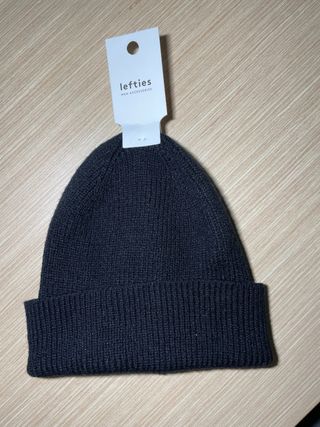 Gorro Lefties Lana Negro