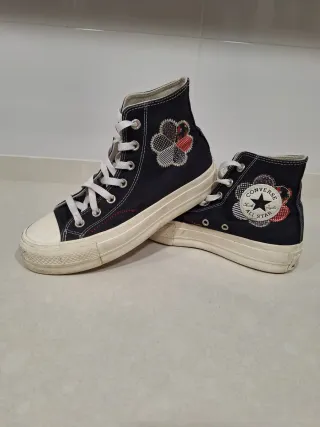 Converse All Star Talla 38 Flores