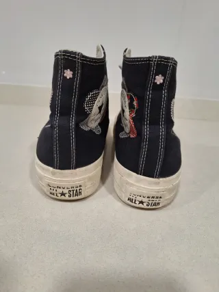 Converse All Star Talla 38 Flores