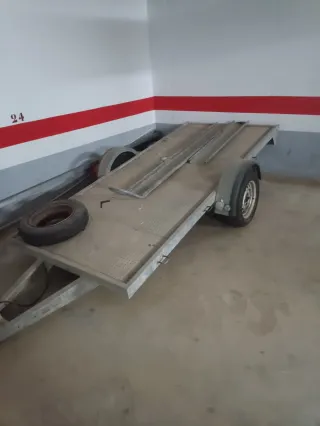 Remolque Plataforma Nuevo 3mtsx1,30 mts con rampa.