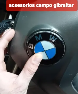 Logo BMW Moto 100x100mm garantizados