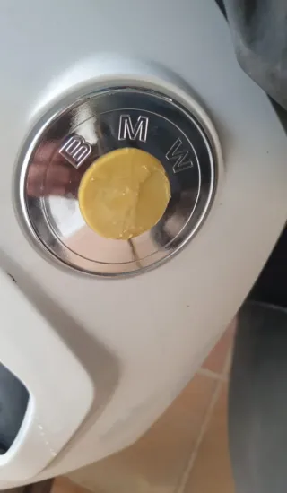 Logo BMW Moto 100x100mm garantizados