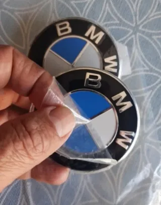 Logo BMW Moto 100x100mm garantizados