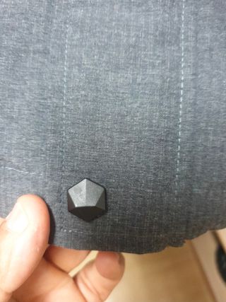 Chaqueta Oakley gris corte clásico