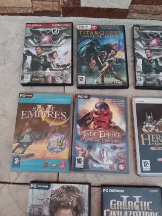 Variedad de juegos clásicos pc