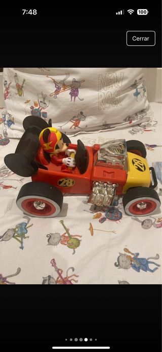 Coche Mickey Roadster Racer