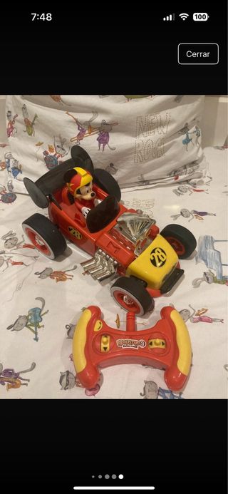 Coche Mickey Roadster Racer