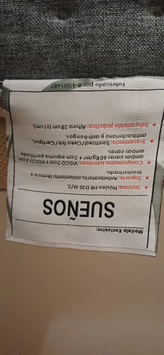 Colchón Viscoelástico 150x200