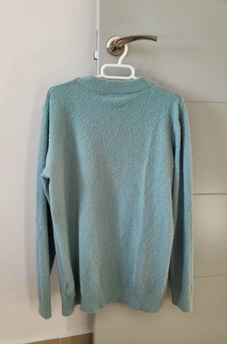 Jersey azul marino suave