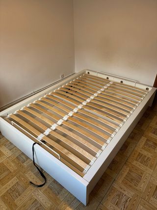Base Cama IKEA MALM con Canapé Abatible
