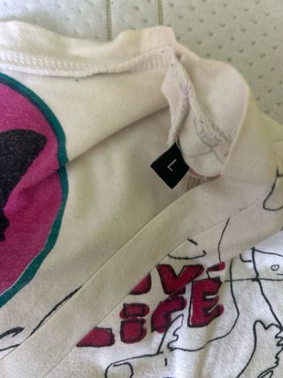 Camiseta Desigual Talla L Estampado Mariposa