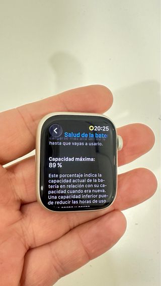 Apple Watch S7 GPS + Cellular 45mm Plata
