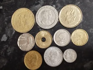 Lote monedas Juan Carlos I