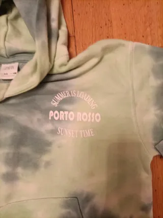 Sudadera tie-dye niño talla 8/9