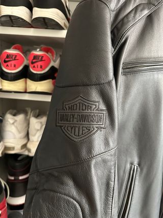 Chaqueta Cuero Harley-Davidson Negra