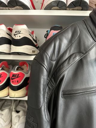 Chaqueta Cuero Harley-Davidson Negra