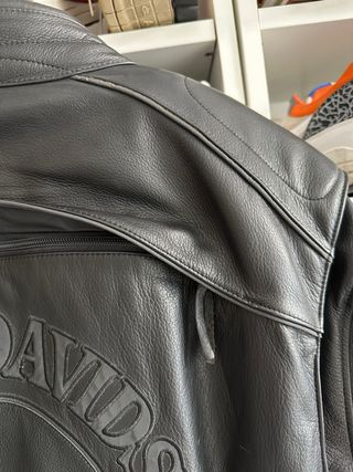 Chaqueta Cuero Harley-Davidson Negra