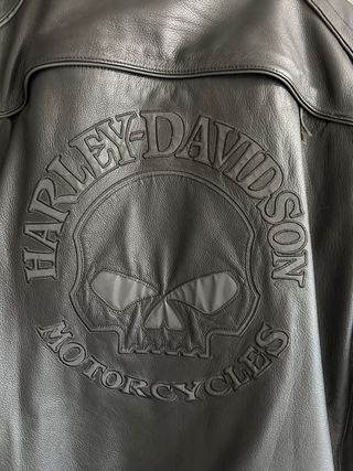 Chaqueta Cuero Harley-Davidson Negra