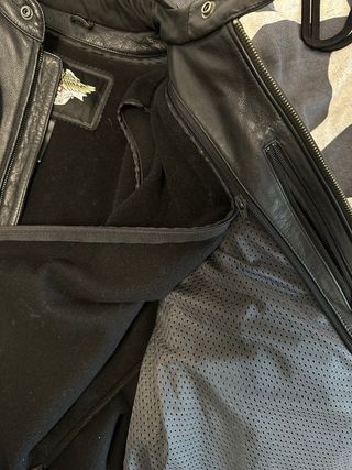 Chaqueta Cuero Harley-Davidson Negra