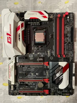 CPU i7 6700K + Z170X Gaming 7