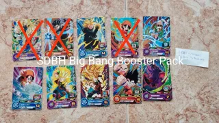 Cartas Super Dragon Ball Heroes Especiales