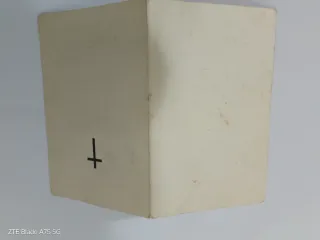 Santino originale Benito Mussolini 1945