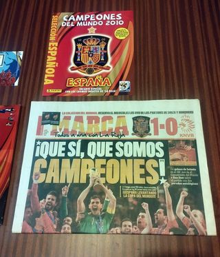 Selección Española Campeona Mundo Fútbol