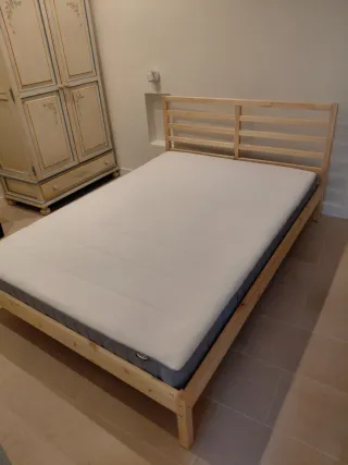Cama y colchón IKEA sin estrenar