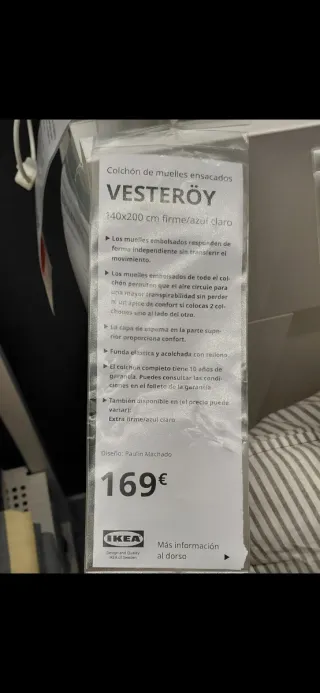 Cama y colchón IKEA sin estrenar
