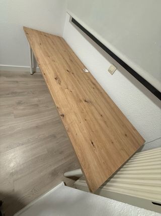 Mesa/tablón de roble Amazonas 3cm Grosor 195x60cm