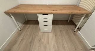 Mesa/tablón de roble Amazonas 3cm Grosor 195x60cm