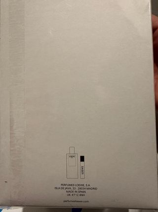 Nueva! Loewe Solo Eau de Toilette 150ml