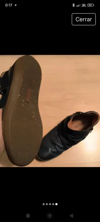 Botines Pikolinos Azul Mujer