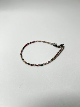 Pulsera Turmalina Sandia Acero