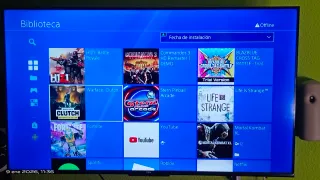 PS4 Pro con juegos físicos