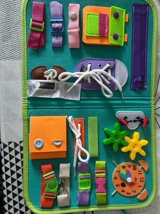 Tablero de actividades infantil