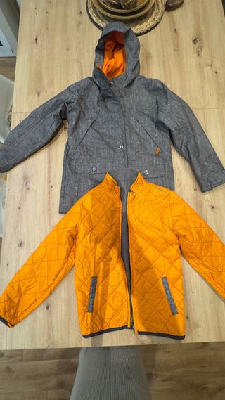 Chaqueta Decathlon niño 10 años impermeable